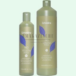 EchosLine Веган Шампоан против жълтеене 300 / 1000 мл. No Yellow shampoo