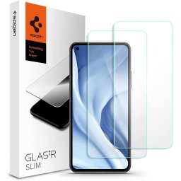 Стъклен протектор Spigen Glass.Tr за Xiaomi Mi 11 Lite / Mi 11 Lite 5G - 2 броя