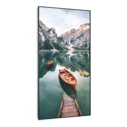 Klarstein Wonderwall Air Art Smart, инфрачервен отоплител, море вертикално, 120 х 60 см, 700 W (HTR10-WAASm700WLkVB)