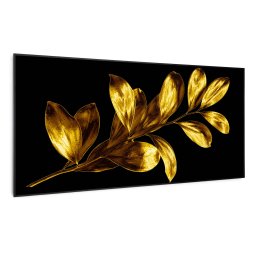 Klarstein Wonderwall Air Art Smart, инфрачервен отоплител, златно листо, 120 х 60 см, 700 W (HTR10-WAASm700WGdLfB)