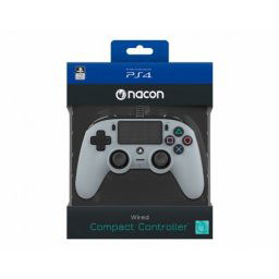 Джойстик Nacon Wired Compact Controller, Windows, PS4, USB Grey (SLEH-00472)