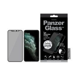 Стъклен протектор PanzerGlass за Apple Iphone Xs Max /11 Pro Max, Privacy, CaseFriendly, CamSlider, Swarovski Edition- Черен,