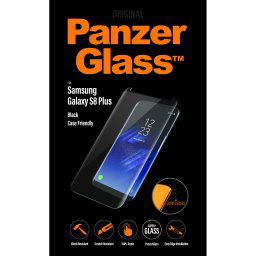 Стъклен протектор PanzerGlass за Samsung Galaxy S8 Plus CaseFriendly - Черно