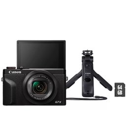 Canon PowerShot G7 X Mark III Premium Vlogger Kit Black