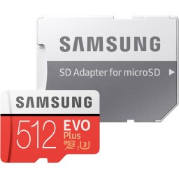 Карта памет Samsung microSD 512GB, class 10 EVO+