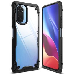 Силиконов калъф кейс Ringke FUSION X, За Xiaomi Mi 11i / Poco F3 ,черен