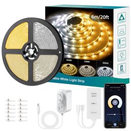 WiFi LED Лента Димируема Novostella с Регулируем Бял Цвят CCT 6м/12м