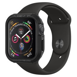 Силиконов калъф кейс за APPLE WATCH 4 (44MM) SPIGEN RUGGED ARMOR ,черен
