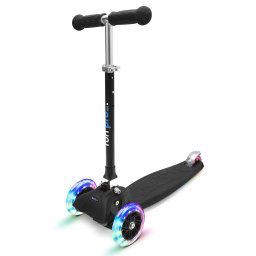 Fun pro Детска тротинетка ONE 3-6 години LED колела сгъваем до 50 кг регулируема височина (VL-8CR2-UW5P)