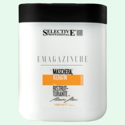 Selective Professional Маска за суха и из­то­щена коса с кератин 1000 мл. Artistic Flair Keratin Mask