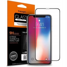 Стъклен протектор Spigen GLAS.tR TC 3D Full Cover Case Friendly iPhone 11 / iPhone XR