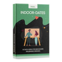 Spielehelden Indoor Dates karetní hra pro páry 55 nápadů milostné rande svatební dar (NALARA-04)