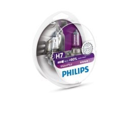 Автомобилна крушка, Philips WhiteVision Ultra, H7, 2бр., PHI