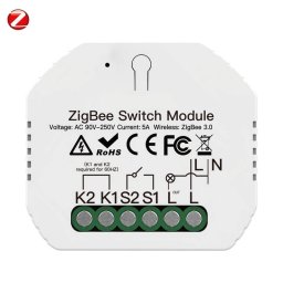 Zigbee 2MQTT Модул DIY Превключвател за Осветление No Neutral