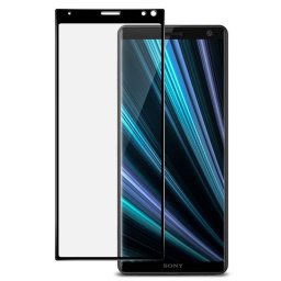 3D Full протектор за целия дисплей от закалено стъкло за Sony Xperia 10