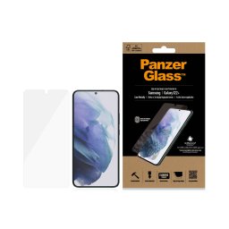 Стъклен протектор PanzerGlass за Samsung Galaxy S22 Plus FingerPrint, CaseFriendly, AntiBacterial - Черен, 119826
