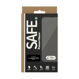 Стъклен протектор Safe за Samsung Galaxy S22 Plus / S23 Plus FingerPrint, CaseFriendly, Черен