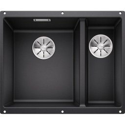 BLANCO SUBLINE 340/160-U с ляво корито Антрацит