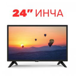 Портативен 24 инчов телевизор Strong SRT24, 1366x768 HD Ready, Сателитен тунер