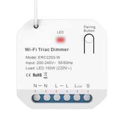 WiFi + RF Контролер Димер за Кинетичен Ключ EBL