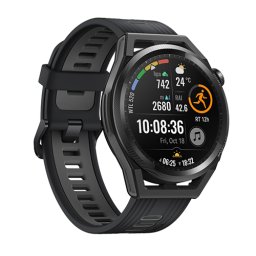 Huawei Watch GT Runner Runner-B19S, 1.43", Amoled,466x466, 4GB, BT(2.4 GHz, supports BT5.2 and BR+BLE+EDR), WR 5ATM, GPS, WiFi,NFC, Battery 451mAh, Ultra-long battery life 14 days,Harmony OS, APP Galery Black Silicone strap