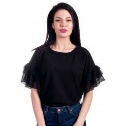 Черна туника с колие