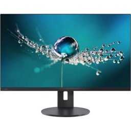 Fujitsu B32-9 TS 32inch UHD 4K Matt Black Ultra Narrow bezel 4-in-1 stand DP HDMI 2xUSB 3840x2160 16:9 3YW C and R