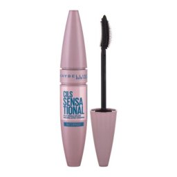 Maybelline Lash Sensational Waterproof водоустойчива спирала за обем, удължаване и оформяне на миглите 9.4 ml нюанс Very Black