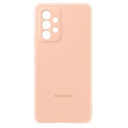 Оригинален калъф Silicone Cover EF-PA536TP Samsung Galaxy A53 5G, peach