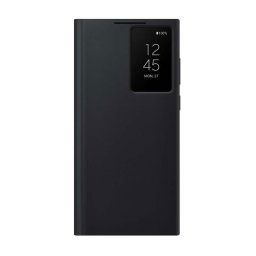 Оригинален калъф Samsung Galaxy S22 Ultra EF-ZS908CB Clear View Cover, Черен