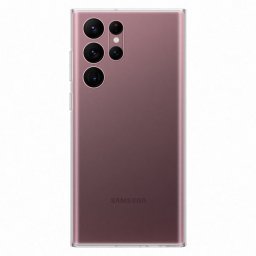 Оригинален калъф Samsung Galaxy S22 Ultra EF-QS908CT, Прозрачен