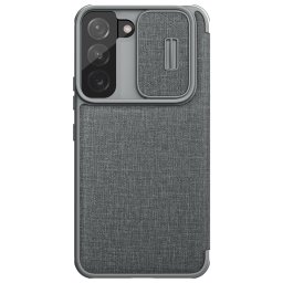 Калъф Nillkin Qin Pro за Samsung GalaxyS22 Plus - Сив