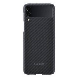 Оригинален гръб Samsung Aramid Cover за Galaxy Z Flip 3 - Черен, EF-XF711SBE