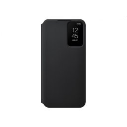 Оригинален калъф Samsung Clear View Cover за Galaxy S22 Plus - Черен, EF-ZS906CBE