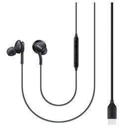 Оригинални слушалки Samsung Type C Stereo HF - Черни, EO-IC100BBE