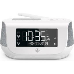 Цифрово радио Hama DR36SBT, FM/DAB/DAB+/Bluetooth, Бял