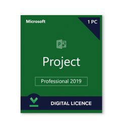 Microsoft Project Professional 2019 Digital Licence