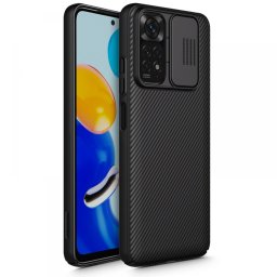 Заден твърд гръб Nillkin CAMSHIELD за Redmi Note 11 / 11S, Черен