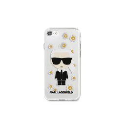 Гръб Karl Lagerfeld Ikonik Flower Case за iPhone 7/8/SE2020/SE2022 - Прозрачен