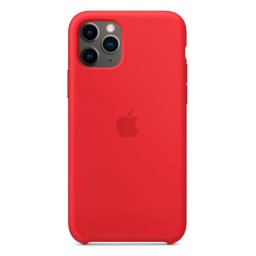 Гръб Apple Silicone Cover за iPhone 11 Pro - Червен, MWYH2ZM/A