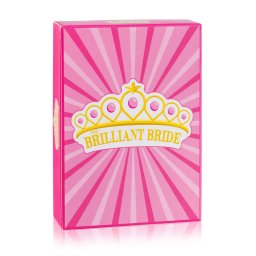 Spielehelden Brilliant Bride, Игра с карти, Забавни събития за моминско парти, Джобен формат на английски език (AMZCOM18)