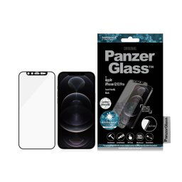 Стъклен протектор PanzerGlass за Apple Iphone 12 /12 Pro, CaseFriendly, CamSlaider, Swarovski -Черен