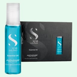Alfaparf Етерично масло за блясък с ленено семе за всеки тип коса 12 x 13 ml. SDL Sublime Essential Oil