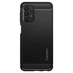 Гръб Spigen Rugged Armor за Samsung Galaxy A32 5G - Черен