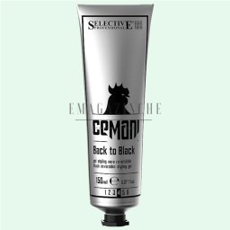 Selective Professional Гел за възвръщане на естествените черни нюанси на косата 150 мл. Cemani For man Back to Black