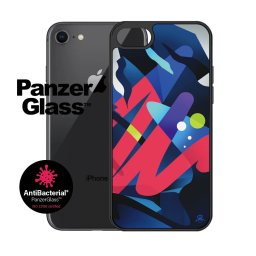 Гръб PanzerGlass Artist Edition ClearCase за iPhone 7/8/ SE 2020 - Цветен
