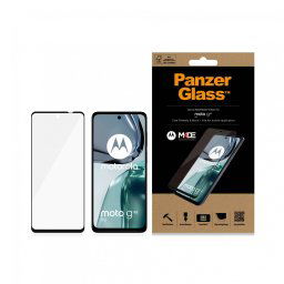 Стъклен протектор PanzerGlass за Motorola Moto G62 5G CaseFrienfly - Черно