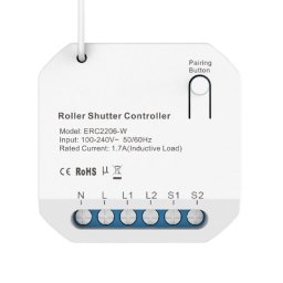 WiFi + RF Контролер за Електрически Щори, Тенти и Пердета EBL