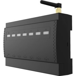 WiFi + RF Шест Канален Контролер Модул за DIN Шина 4х10А 2х16А EBL