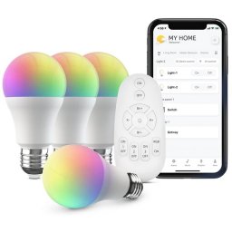 Комплект 4бр Broadlink BLE Крушки и 1бр Дистанционно Управление